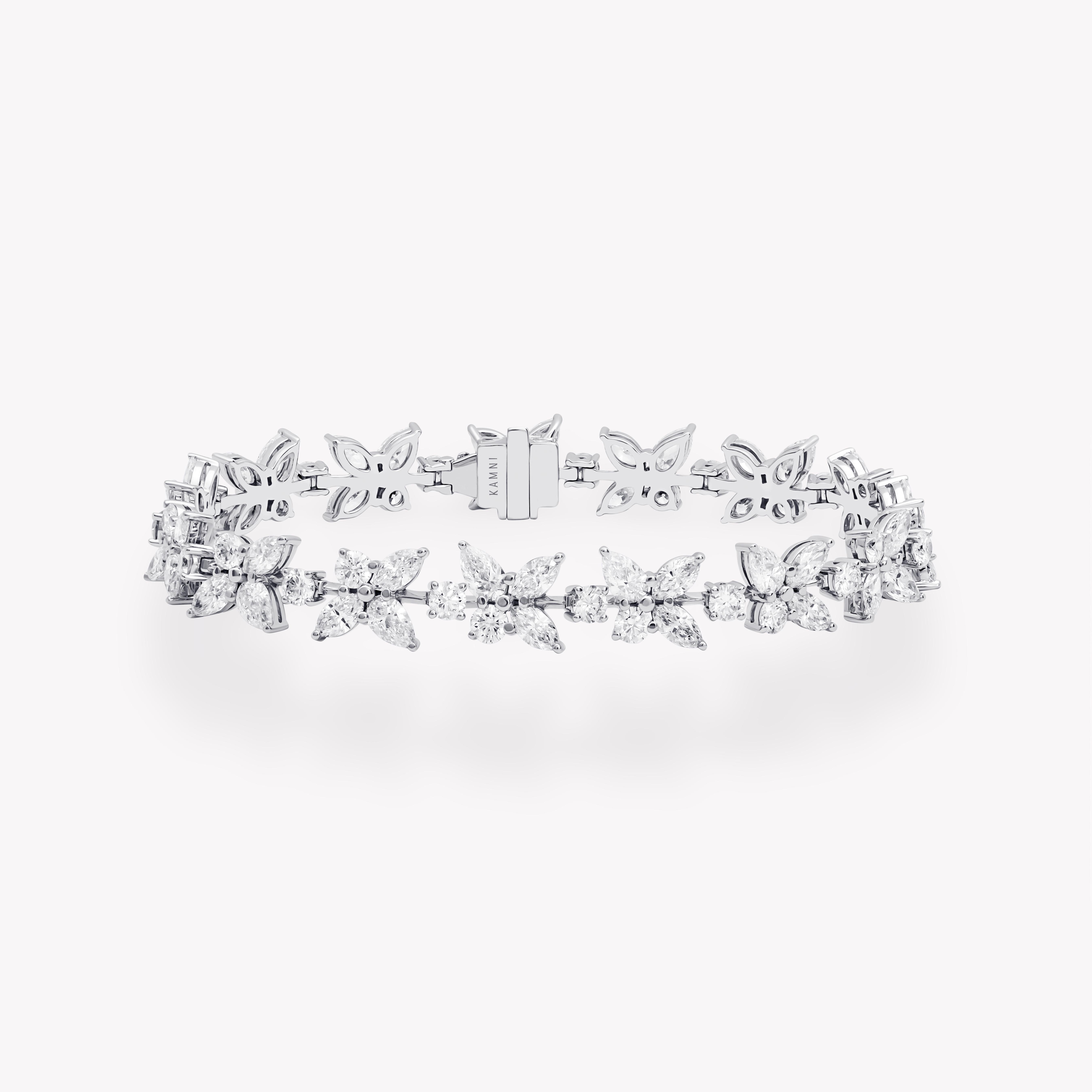 Butterfly tennis bracelet