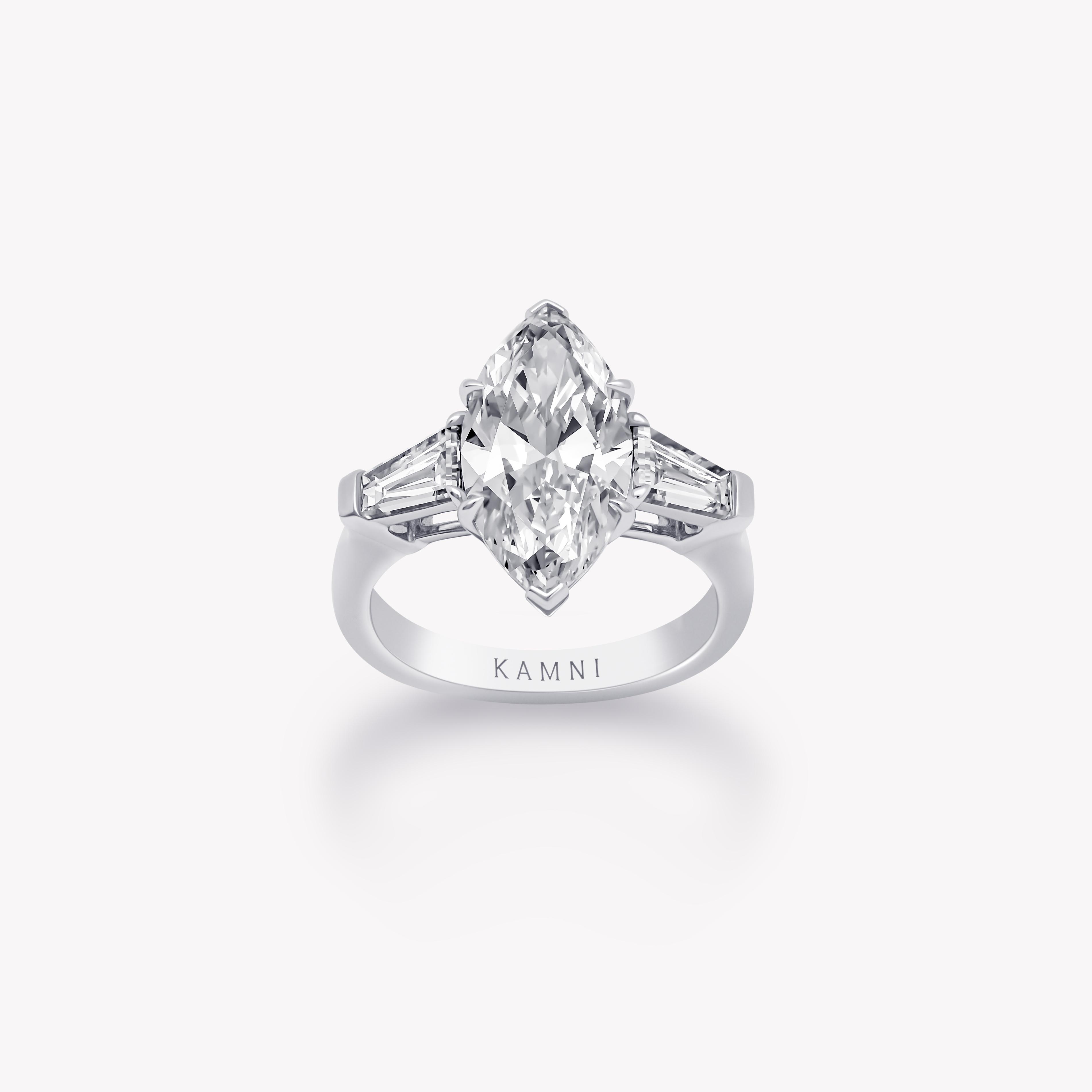 Marquise diamond ring